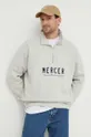 siva Bombažen pulover Mercer Amsterdam