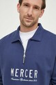 The Mercer Brand bluza bawełniana The Quarter Zip MEAP241007