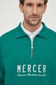 The Mercer Brand bluza bawełniana The Quarter Zip MEAP241007