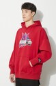 Bavlnená mikina Levi's Levi's® x Gundam SEED červená A7415.0000
