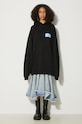 Clothing VETEMENTS sweatshirt My Name Is Vetements Hoodie UE64HD900B black