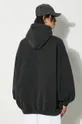 czarny VETEMENTS bluza Paris Logo Hoodie
