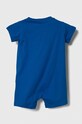 adidas Originals rampers bawełniany niemowlęcy IS7258 niebieski SS24