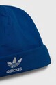adidas Originals rampers bawełniany niemowlęcy niebieski IS7258