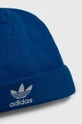 modra Otroški bombažni romper adidas Originals