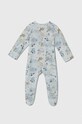 Детские хлопковые ползунки Jamiks OMAR.or.Pajacy.JWG184.B голубой SS24