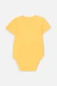 Coccodrillo body niemowlęce żółty