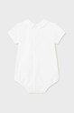 Mayoral Newborn body bebe 1717.1A.Newborn.PPYH alb SS24