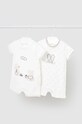 Mayoral Newborn rampers niemowlęcy 2-pack Produkt niemowlęcy beżowy 1722.1B.Newborn.PPYH