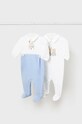 Mayoral Newborn pajacyk niemowlęcy 2-pack Produkt niemowlęcy niebieski 1725.1C.Newborn.PPYH