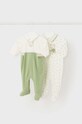 Mayoral Newborn costum bebe 2-pack Produs pentru bebe verde 1725.1C.Newborn.PPYH