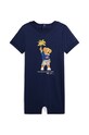 Polo Ralph Lauren rampers bawełniany niemowlęcy Produkt niemowlęcy granatowy 320871497002