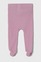 Βαμβακερή βρεφική φόρμα United Colors of Benetton 2-pack ροζ 3FMG0F007.W.Seasonal