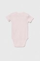 United Colors of Benetton body din bumbac pentru bebelusi 3-pack 3GI70B079.W.Repropose roz