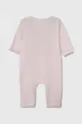 Φόρμες με φουφούλα μωρού United Colors of Benetton ροζ