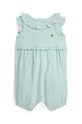 Polo Ralph Lauren rampers bawełniany niemowlęcy zielony 310932764003