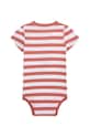 Polo Ralph Lauren body bawełniane niemowlęce 310936236001 czerwony SS24