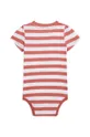 Polo Ralph Lauren body di cotone neonato/a rosso