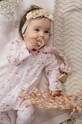 Jamiks śpioszki niemowlęce Produkt niemowlęcy różowy INA.org.Pajac.JWG179.G