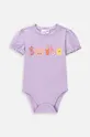 фіолетовий Боді для немовлят Coccodrillo Для дівчаток