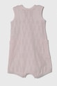 United Colors of Benetton rampers bawełniany niemowlęcy 34KE0T01P.W.Seasonal różowy SS24