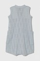 United Colors of Benetton rampers bawełniany niemowlęcy 34KE0T01P.W.Seasonal niebieski SS24
