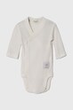 United Colors of Benetton body bawełniane niemowlęce 2-pack 3FMG0B00K.W.Seasonal różowy SS24