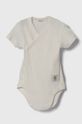 Pamučni bodi za bebe United Colors of Benetton 2-pack Proizvod za bebe bež 3FMG0B00L.W.Seasonal