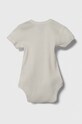 United Colors of Benetton body bawełniane niemowlęce 2-pack 3FMG0B00L.W.Seasonal beżowy SS24