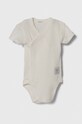 Fete United Colors of Benetton body din bumbac pentru bebelusi 2-pack 3FMG0B00L.W.Seasonal roz