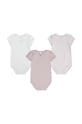 Levi's pamut baba body LVG 3PK BOW BODYSUIT SET 3 db 1EK337 rózsaszín SS24