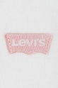 Lány Levi's pamut baba body LVG 3PK BOW BODYSUIT SET 3 db 1EK337 rózsaszín