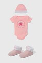 Боді для немовлят Converse рожевий MC0028.G