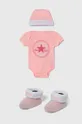 różowy Converse body niemowlęce Dziewczęcy