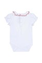 Fete Tartine et Chocolat body din bumbac pentru bebelusi TY11021.53.74 alb