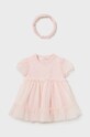 Комплект за бебета Mayoral Newborn 1629.2L.Newborn.PPYH бежов SS24