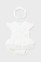 Mayoral Newborn body niemowlęce 1702.2A.Newborn.PPYH biały SS24