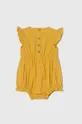 zippy baba nadrág vászonkeverékből sárga