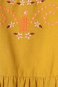 Dziewczynka zippy rampers z domieszką lnu niemowlęcy 3105982301 żółty