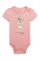 Polo Ralph Lauren body din bumbac pentru bebelusi roz 310942270001