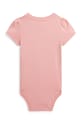 Polo Ralph Lauren body din bumbac pentru bebelusi 310942270001 roz AW24