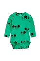 Mini Rodini body niemowlęce Produkt niemowlęcy zielony 2414010675