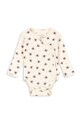 Konges Sløjd body bawełniane niemowlęce Produkt niemowlęcy beżowy KS100399