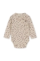 beige Konges Sløjd body di cotone neonato/a Bambini