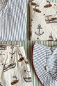 Konges Sløjd salopete bebelusi din bumbac KS100051 bej
