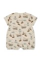 Konges Sløjd rampers bawełniany niemowlęcy KS100051 beżowy SS24