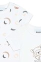 BOSS body din bumbac pentru bebelusi 2-pack J50832.