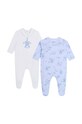 Kenzo Kids salopete din bumbac pentru bebelusi 2-pack 2-pack albastru K60074.