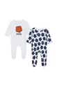 λευκό Φόρμες με φουφούλα μωρού Kenzo Kids 2-pack Παιδικά