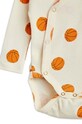 Βαμβακερά φορμάκια για μωρά Mini Rodini Basketball λευκό 2424010311